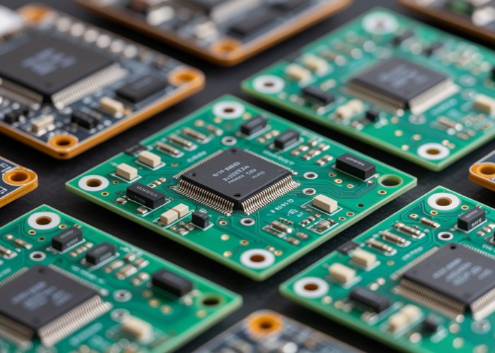 Comparison of different circuit board types, including single-sided, double-sided, and multilayer PCBs.