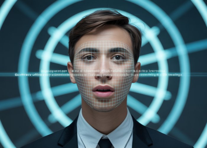 AI lip reading technology developed by DeepMind transcribes silent speech.