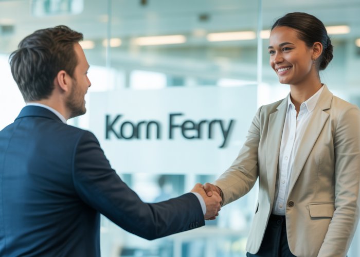 Candidate successfully navigating a Korn Ferry interview process.