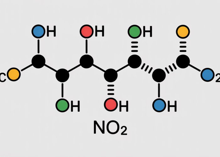 Lewis structure diagram of the nitrite ion (NO2-), showing resonance structures and formal charges.
