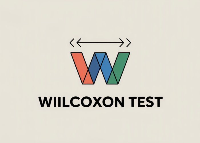 R code demonstrating the Wilcoxon test for comparing non-parametric data.