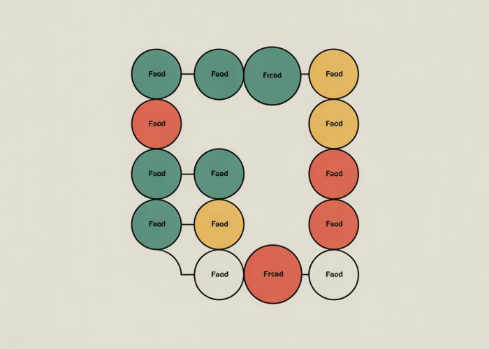 5 Variable K-Map Diagram showing simplification of a Boolean expression with example minterm groupings and resulting simplified equation.