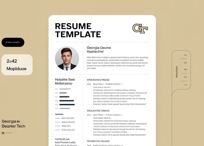 Georgia Tech Resume Template: Stand out with a professional resume.