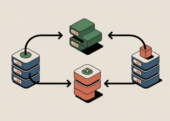 Diagram illustrating dynamic linking in Java, showing a Java application loading and using external libraries at runtime.