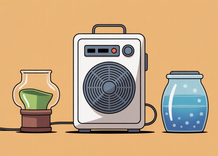 Graphic illustrating the formula for calculating run time from kWh, watts, and hours. Includes images of common household appliances.