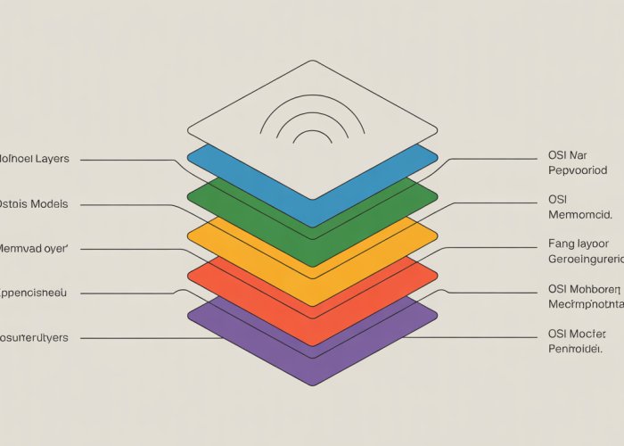 OSI Model Cheat Sheet: A quick reference guide to the seven layers of the Open Systems Interconnection model, including data flow, protocols, and common devices at each layer.