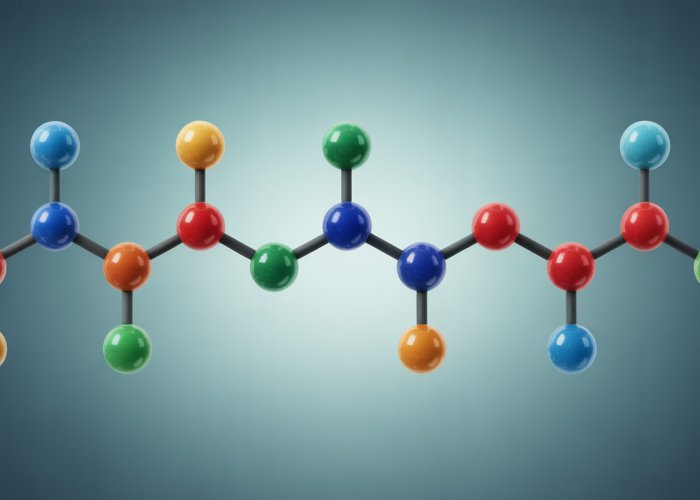 Illustration showing the properties of a peptide bond: partial double bond character, planarity, and resonance stabilization.