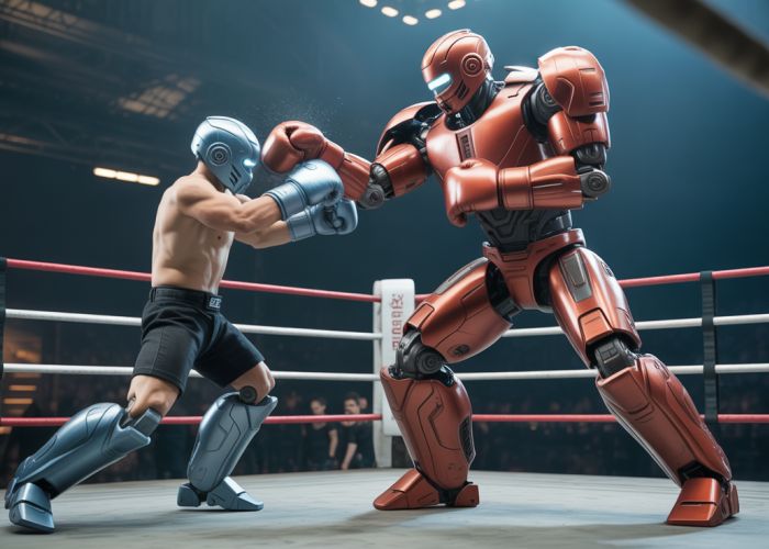 Real Steel Gamma Robot Boxing