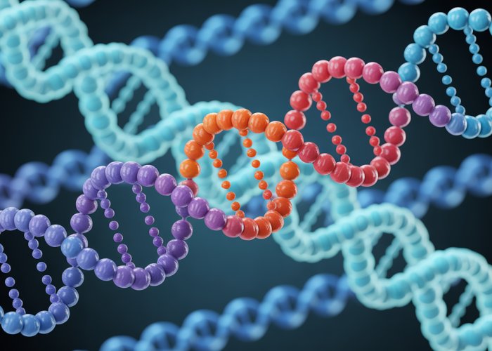 Ribosome bound to mRNA at AUG start codon.