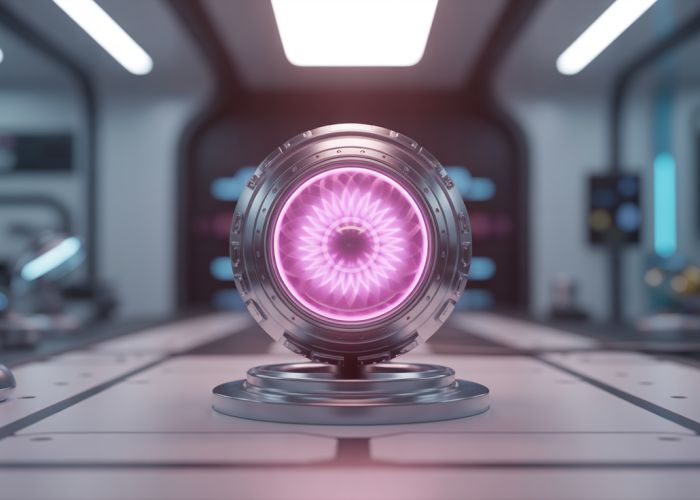SFM Fusion Core Glowing on Workbench