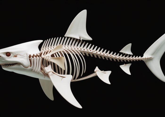 Shark Skeleton Anatomy - Cartilage vs. Bone