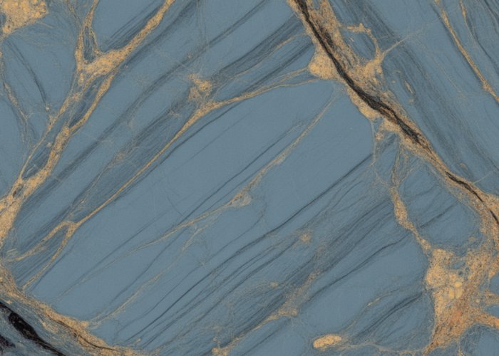 Microscopic image of slate showing foliation developed during low-grade metamorphism.