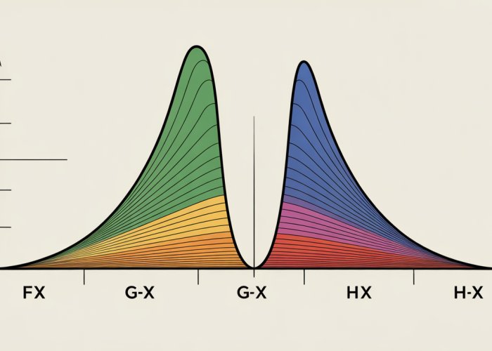 Graph illustrating the Squeeze Theorem with f(x) squeezed between g(x) and h(x) near x=0.