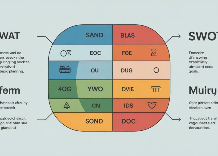 SWAT vs SWOT: A visual comparison of strategic planning frameworks.