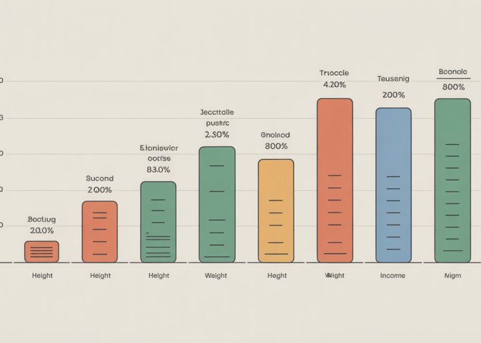 Ratio data example: A scale showing weight with a true zero point, emphasizing its significance in data analysis.