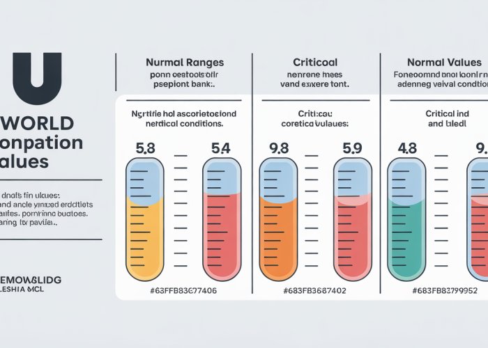 UWorld Lab Values Reference: A visual guide to normal ranges, critical values, and associated conditions for key lab tests covered in UWorld.